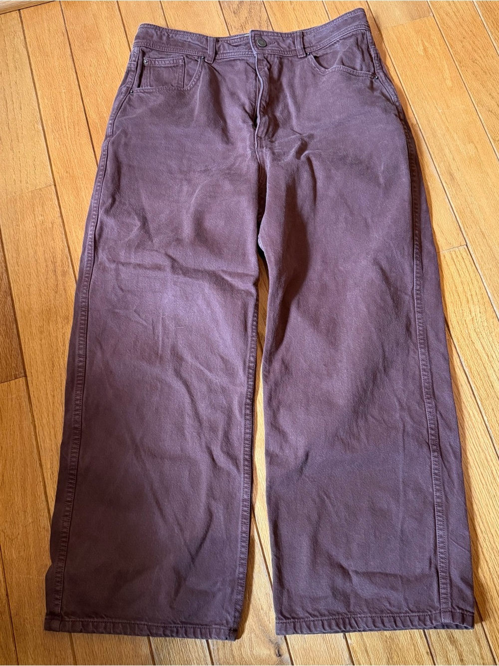 Sezane Le Crop in Brown, sz 42 (10) View 2